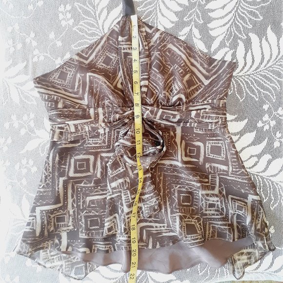 BCBGMaxAzria Halter Blouse - Picture 15 of 16